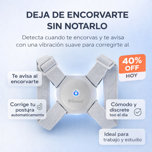 PostureX™ Corrector de Postura con Alerta